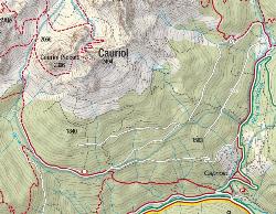 cauriol-mappa